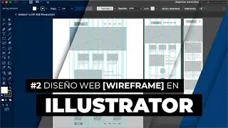 🚀 Diseño web:【WIREFRAME】en ILLUSTRATOR #2