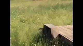 Blowing up a car with Barrett 50/ tannerite