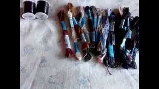 покупка ниток для вышивки. Очень приятные цены.