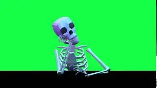 Skeleton Green Screen