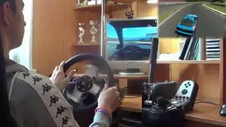 ONBOARD DRIFTING LOGITECH G27 LFS