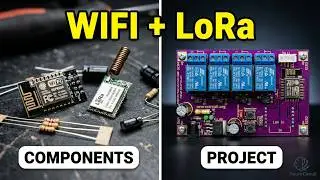 Smart Home Automation Relay Module | ESP8266 WiFi + MQTT + LoRa | Open Source Project