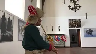 Часть 12 | Башкир в средневековом замке играет на курае