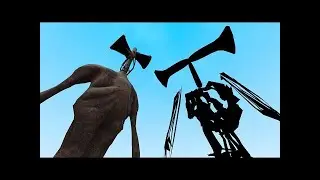 GMod: Siren Head Vs Shadow Siren Head (Trevor Henderson Mod Pack)