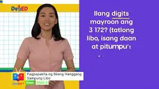 Grade 3 Math Q1 Ep1: Pagpapakita ng Bilang Hanggang Sampong Libo