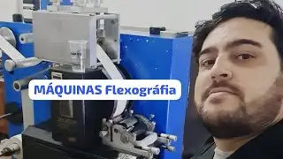 MÁQUINA FLEXOGRÁFICA TC 1 COR 160MM PREPARADA PARA 3 CORES --》SET-UP REVIEW
