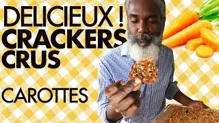 Crackers CRUS à la pulpe de carotte de l'extracteur - La Tête et Le corps