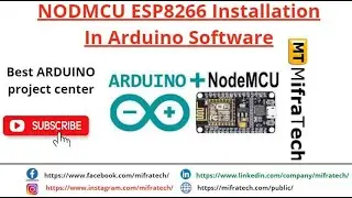 NODMCU ESP8266 Installation In Arduino Software - Mifratech