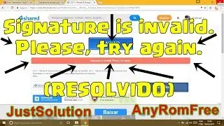 Signature invalid 4shared problem FIXED & Download Just Solution