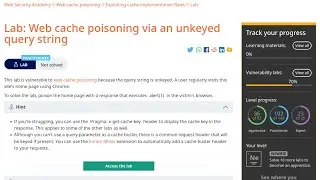 Web Security Academy | Web Cache Poisoning | 5 - Web Cache Poisoning Via An Unkeyed Query String