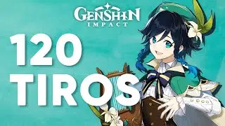 POR ISSO NÃO SE GASTA EM GACHA! 120 TIROS GENSHIN IMPACT