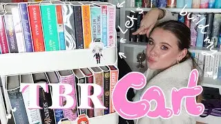 Build my Book Cart with me 💌 + my current TBR ✨📖🎀