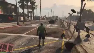 Gta 5  Destroy !!! Hulk mod