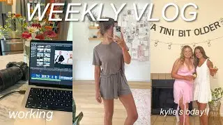 WEEKLY VLOG: weekend at the lake, working for my new brand, tidying the house, and more