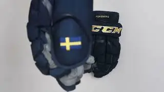 Check Out These Custom Filip Forsberg Team Sweden Gloves!