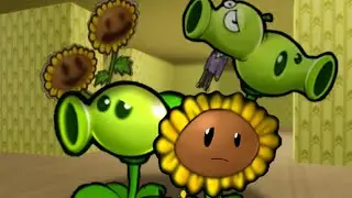 PvZ vs The Backrooms... | PvZ short animation