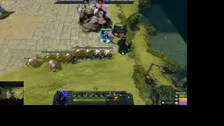 DOTA 2 CASTLE FIGHT, 1V1 MATCH PART 1 UNDEAD BUILDER