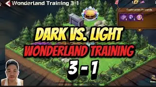 WONDERLAND TRAINING 3-1 DARK VS LIGHT CONQUERORS TOWER SATSUI AWAKENING