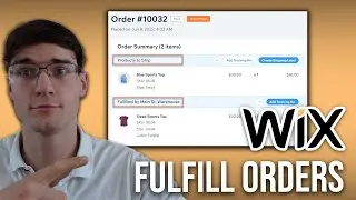 How To Fullfil Orders On Wix (QUICK)
