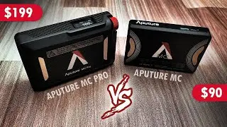 Aputure MC Pro Vs. Aputure MC: Lighting Comparison!