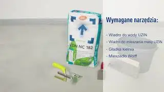 UZIN NC 182 wytrzymała masa naprawcza szpachlowa