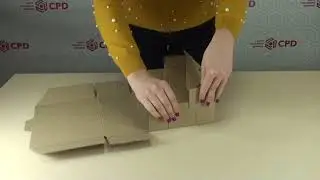 Сборка новой конструкции самосборной коробки-шкатулки