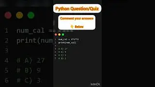 quiz for a python developer | part 4 