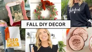 5 DIY Fall Decor Projects Using XTOOL M1 DIY Dream Machine! (EASY DIY)