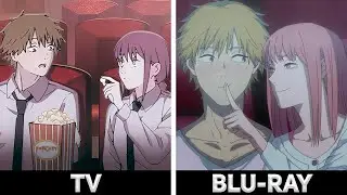 TV vs Blu-ray (part 5) - Chainsaw Man Season 1 Episodes 10, 11 & 12