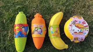 Maya Renkli Kutulardan Sürpriz Oyuncakları Açıyor- Maşa Kocaayı Kukuli Süpermen Hello Kitty