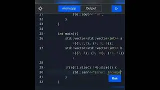Day 21 of series|| How to write a c++ program to multiply two matrices of order MxN and NxP.