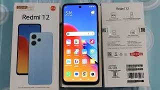 Redmi 12 jade 4g5g jade black 6gb + 128gb #smartphones #unboxingvideos #xiaomi #redmi#detailedreview