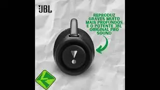 Caixa De Som Boombox 3 Bluetooth Preta