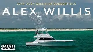 2000 Alex Willis 50 Convertible “Honcho” For Sale | New Cummins Power • Custom Carolina