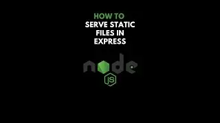 How to serve the static website in ExpressJs 