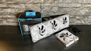 ASMR Unboxing - Lian Li Uni Fan SL120 PWM RGB Lüfter 120mm Controller (Silent)