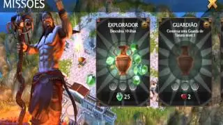 Gameplay-Olympus Rising Pt-Br -Android