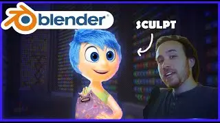 Creating Inside Out in Blender - pt. 2 - vertical