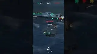 Modern Warships: H20 epic carpet bombing