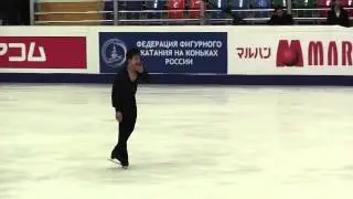 Patrick CHAN SP practice Rostelecom Cup 2012