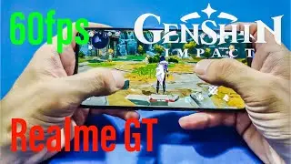 Realme GT Genshin Impact 60fps Test