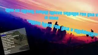 How To Install Simple Native Trainer For GTA V (One Of The Best Trainer/Mod Menus For GTA V)