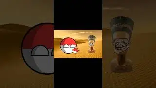 Польша встретила Нефертити! #shorts #tiktok #countryballs #кантриболз #история #география #мем