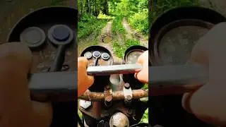 Dad and I went for a moto