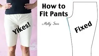 How to Fit Pants - Pants Fitting Tutorial