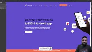 Convert your website to iOS & Android app using Natively by @sommo_io | No-Code Mobile App Builder