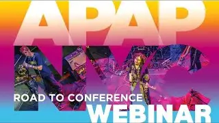 APAP|NYC 2025 Road To Conference Webinar (October 30, 2024) - Programming and Networking