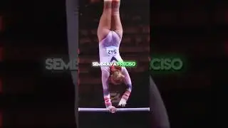 She Celebrates After a Perfect Routine... Then Collapses on the Mat 😳🥉