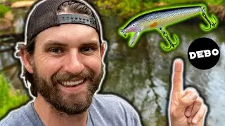 Fishing With Custom Painted Lures From DEBO'S FISHING!