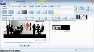 HOW TO Add animated transitions to slides in Movie Maker